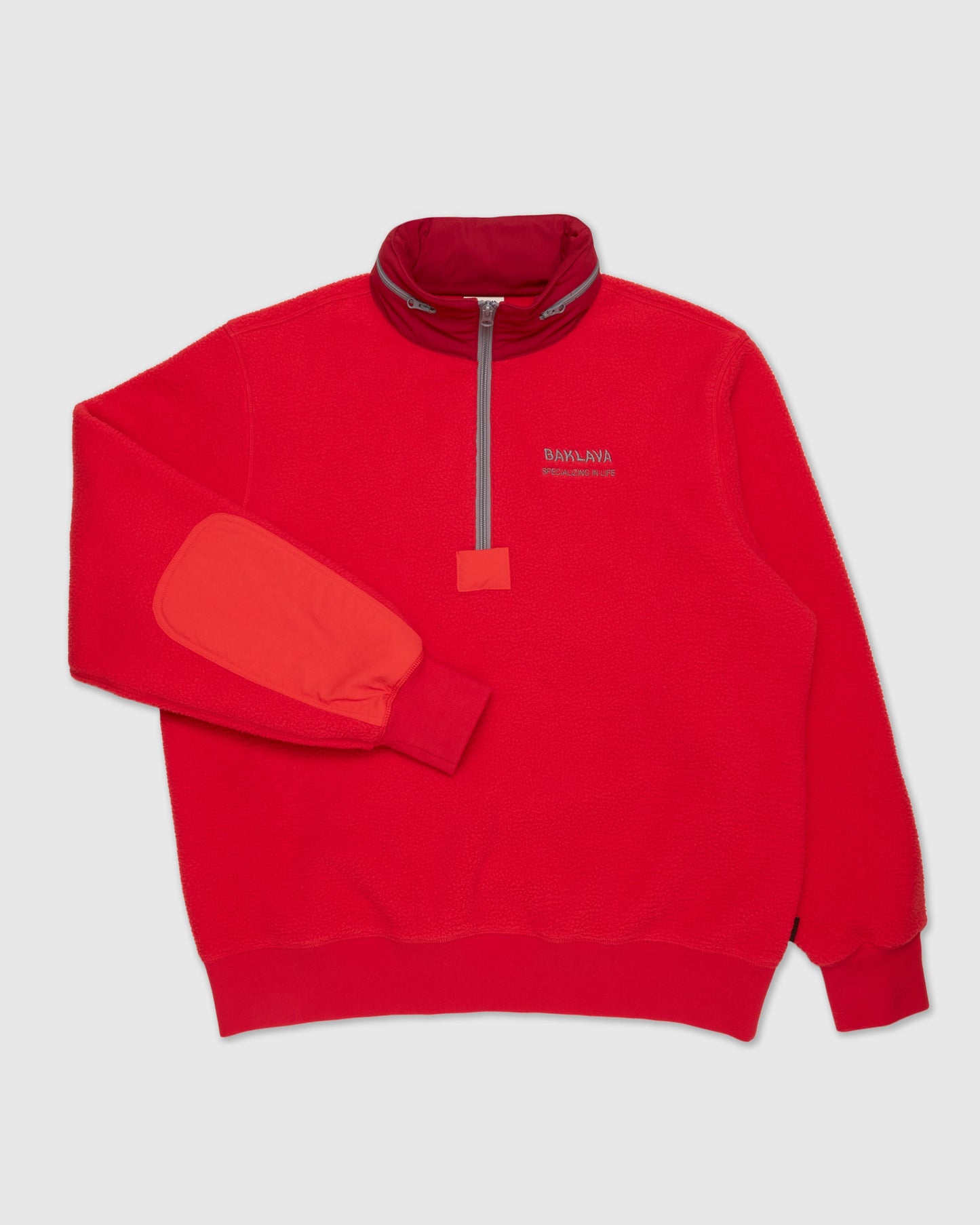 BAKLAVA FLEECE - FIERY RED